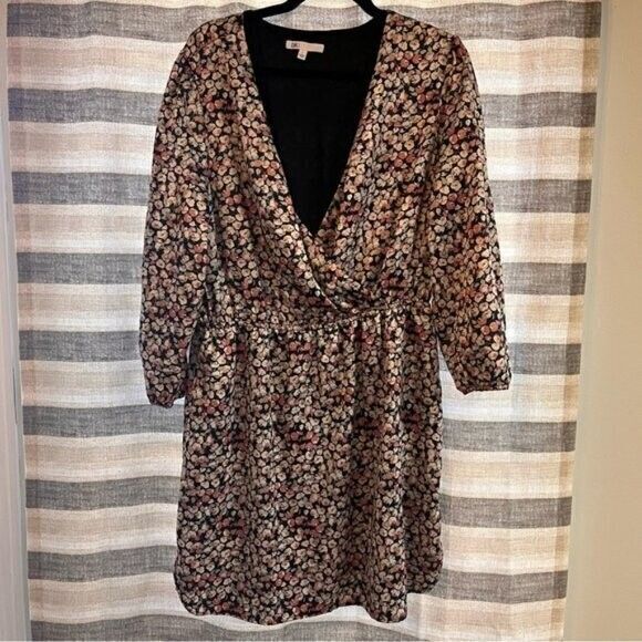 DR2 Multi Color‎ Floral Dress Size Large - Picture 1 of 14